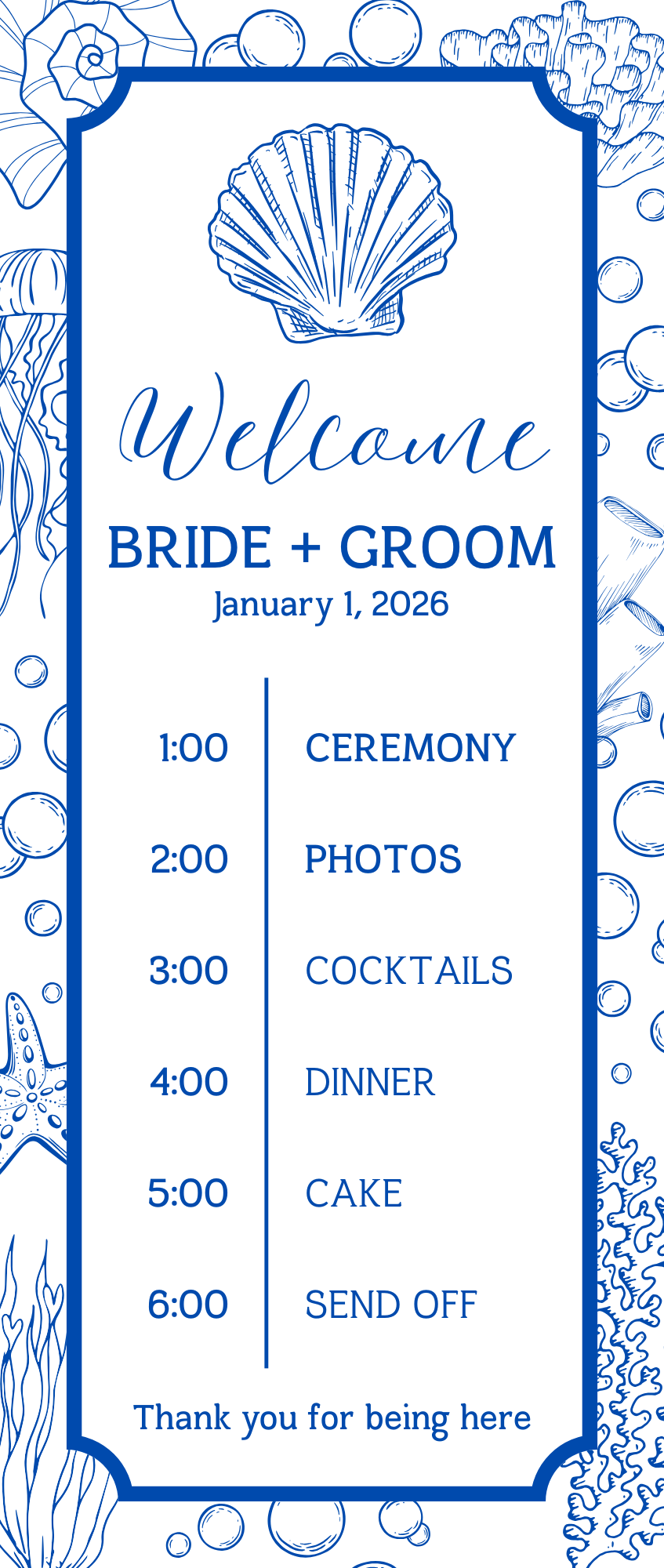 Beach Program Template