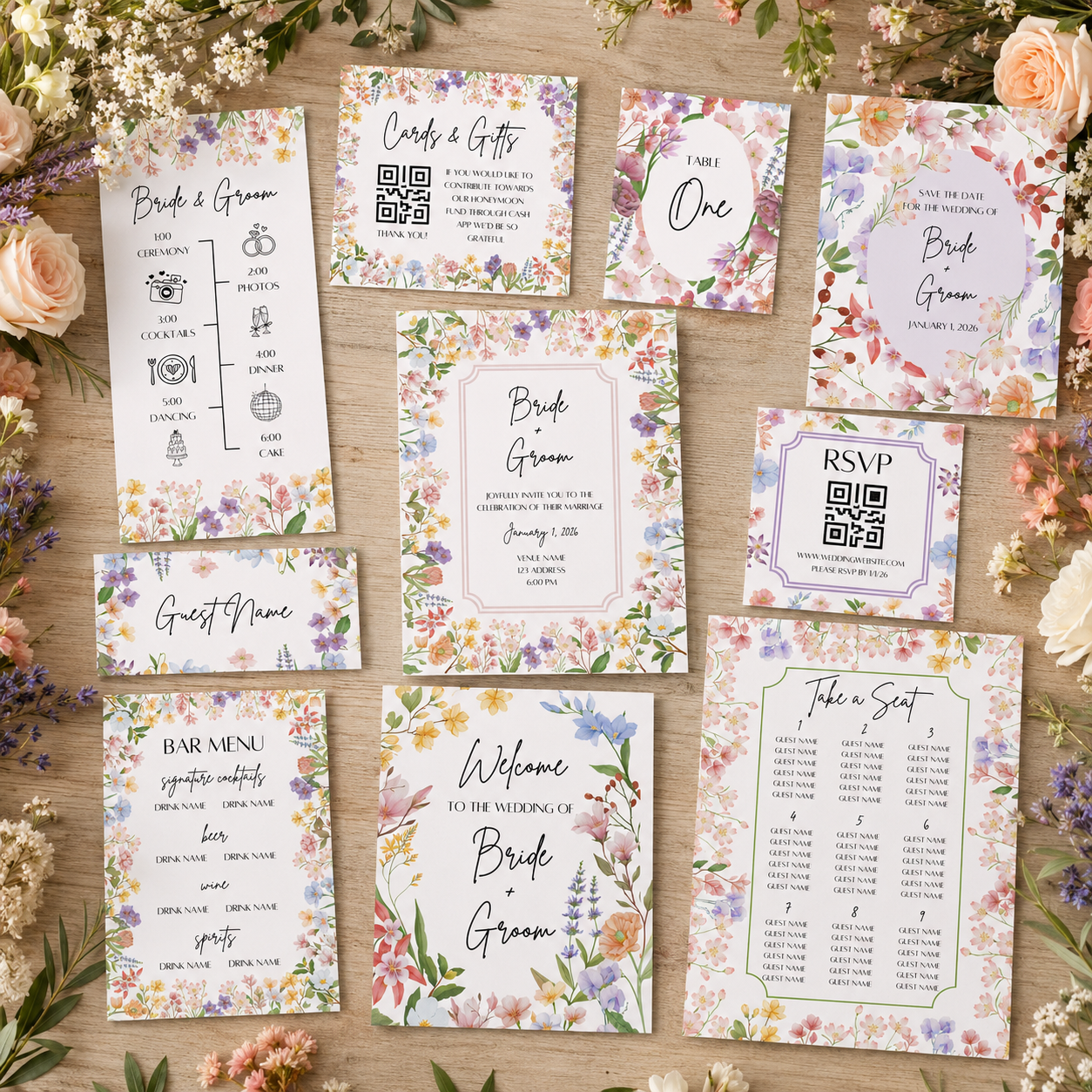 The Full Floral Collection