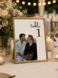 Arch Table Numbers Template