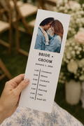 Arch Wedding Program Template