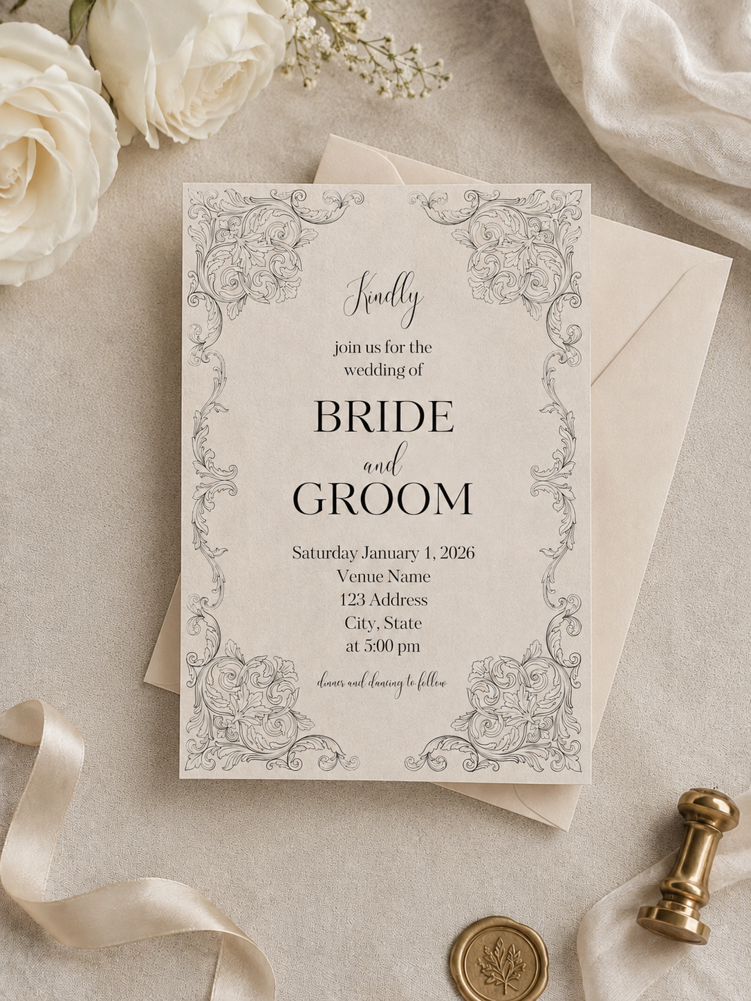 Rustic Invitation Template