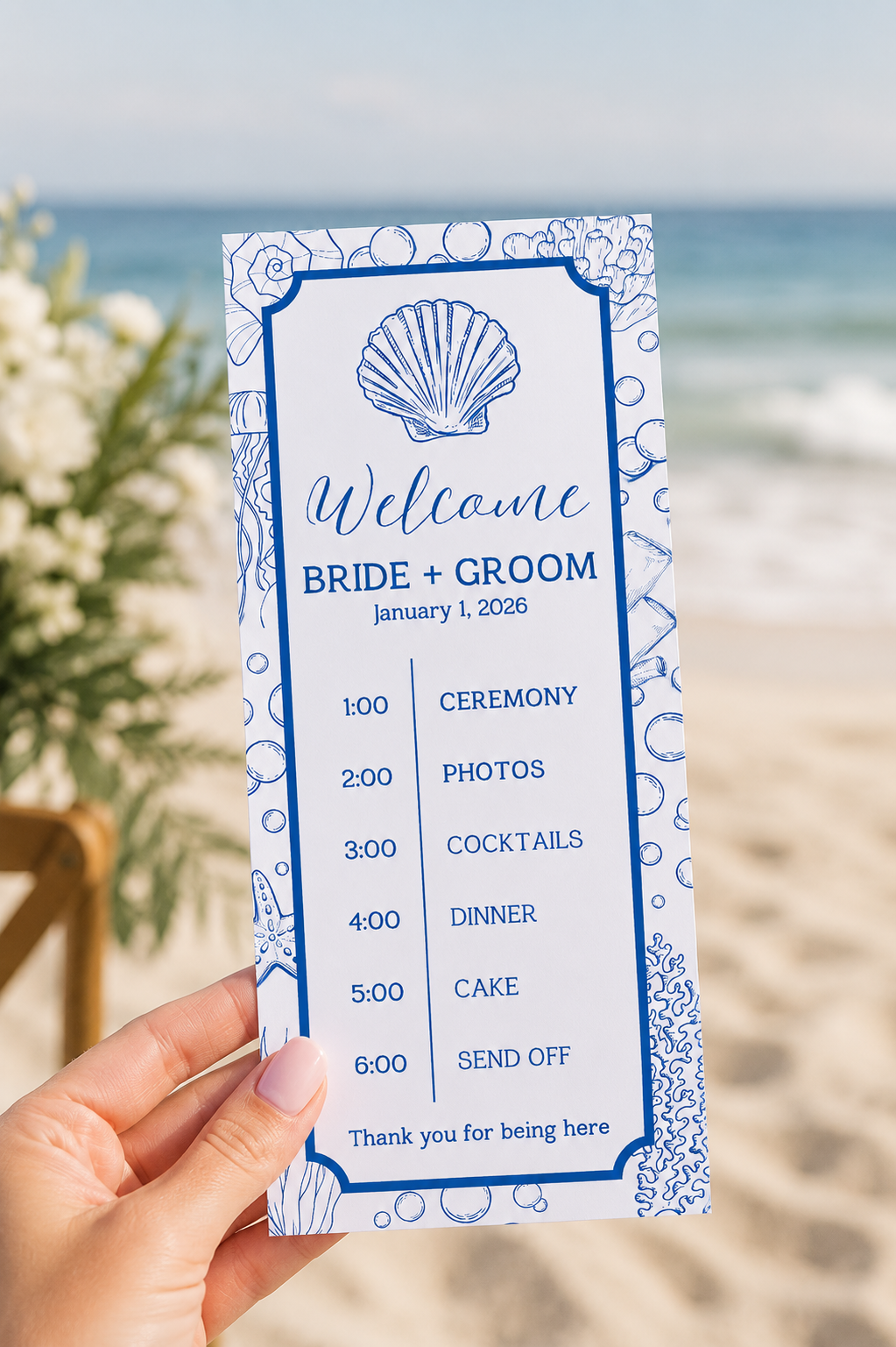 Beach Program Template