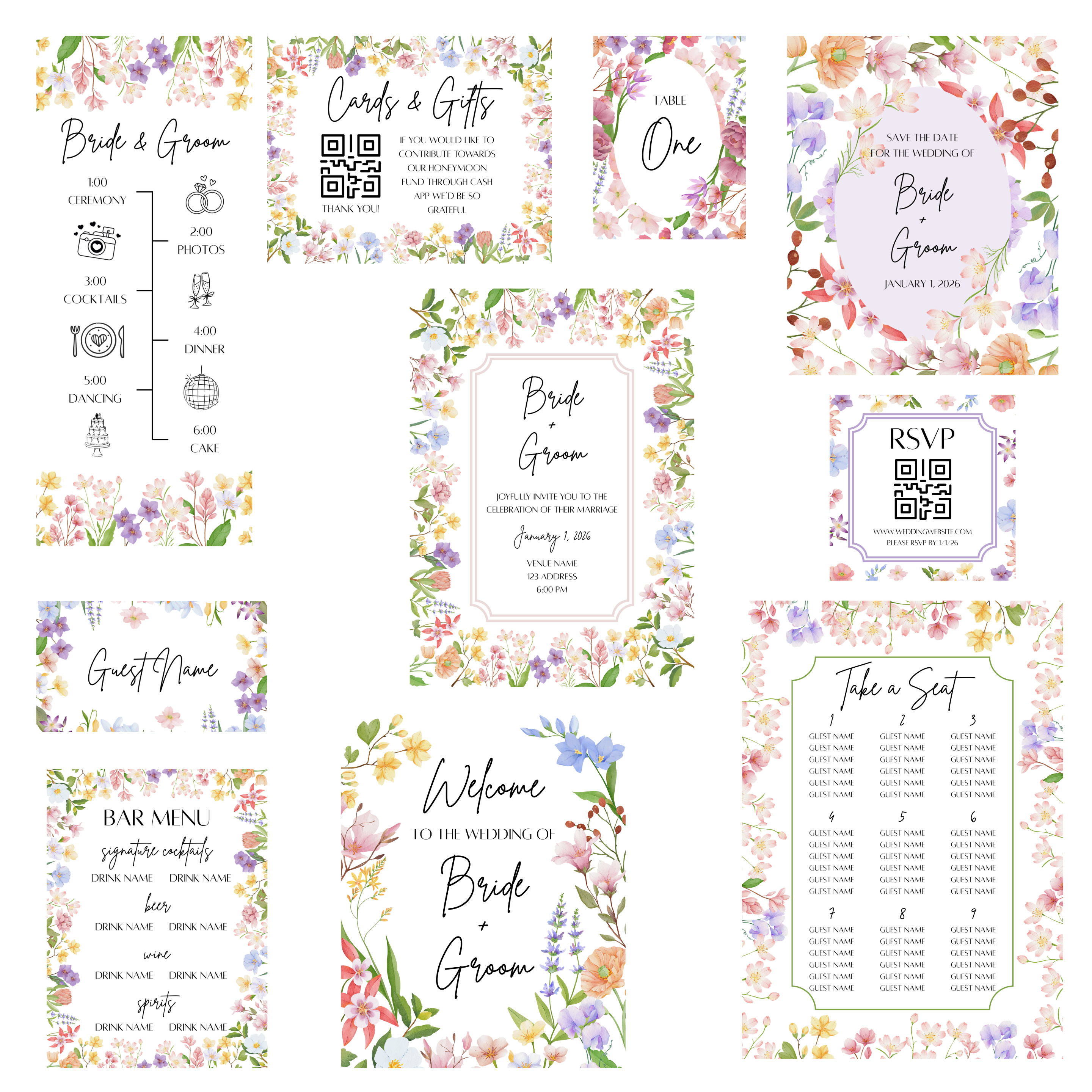 The Full Floral Collection